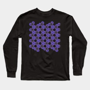 Wild spirals in purple Long Sleeve T-Shirt